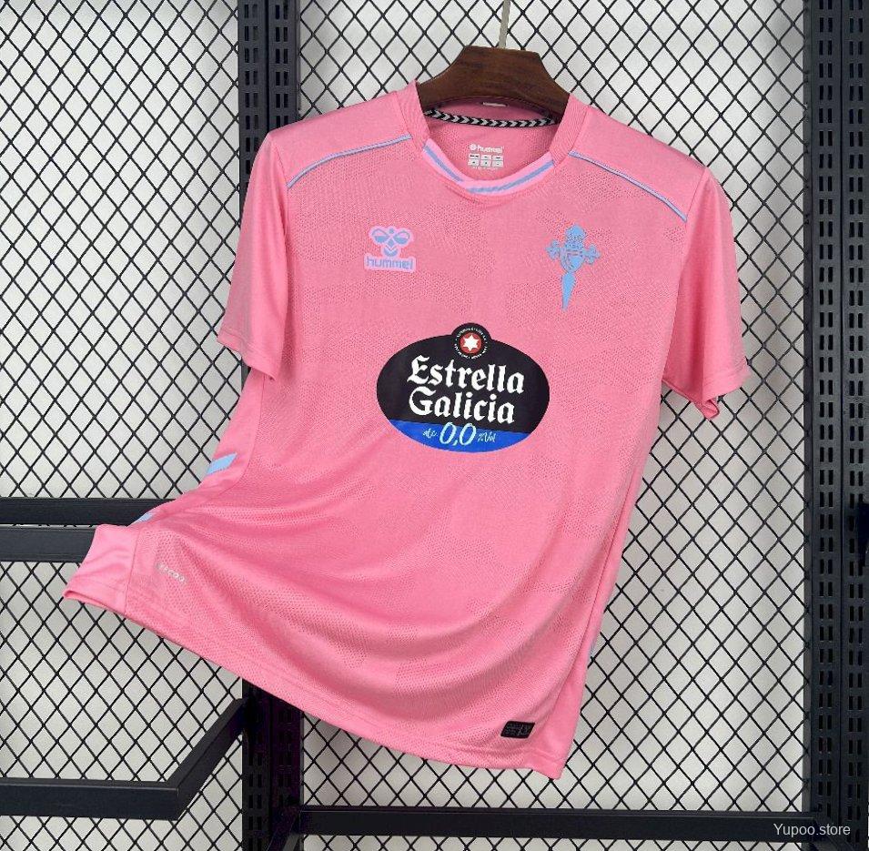 Camiseta de fútbol Celta Vigo 2025/26 TERCERA MANGA CORTA VERSION FAN